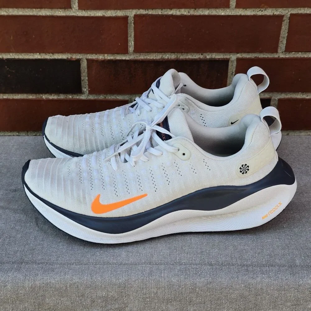Nike ReactX Infinity Run 4 RN Platinum Tint Thunder Blue DR2665-010 Mens Sz 11.5